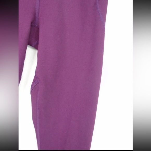 Fabletics Dynamic High-Waisted Lattice 7/8 Yoga Legging Extra Small XS Purple - Picture 6 of 16